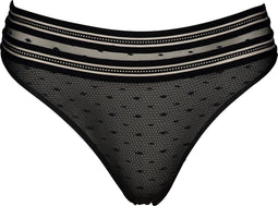 After Eden Brief dot mesh - Aansluitend - Zwart - Maat XL