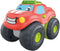 Clementoni Stunt Wheels - Pick-up truck - Interactieve auto met pull-back mechanisme - Rood