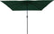 vidaXL - Vierkante - Tuinparasol - 295x245 - cm - Groen