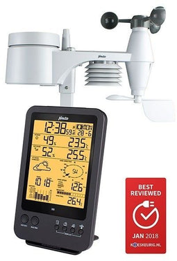 Alecto WS-4700 - Weerstation - Draadloos met buitensensor - Zwart