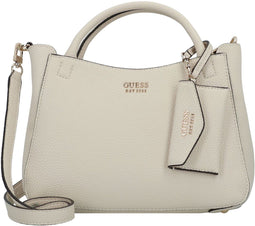 GUESS Brenton Girlfriend Satchel - Schoudertas met utensil zak - 29x19x10 cm - Bone