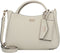 GUESS Brenton Girlfriend Satchel - Schoudertas met utensil zak - 29x19x10 cm - Bone