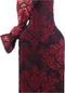 Scandal - Paddle - rood met zwart - bondage