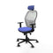 Piqueras y Crespo 1D036G2 - Bureaustoel - Hoofdsteun Verstelbaar - Licht Blauw