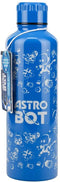 Paladone Astro Bot - Metal Water Bottle 450 ml - All-over-print