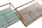 Doos-Juwelenkistje DKD Home Decor Kristal Metaal Aluminium (27 x 15 x 5,5 cm) (2 Stuks)