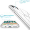 iMoshion Hoesje Geschikt voor iPhone 7 / 8 / SE (2020) / SE (2022) Hoesje Siliconen - iMoshion Design hoesje - Transparant / Holding Hands
