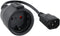Nanocable 10.22.0902 - Geaarde plug (C14) - Geaarde plug (C4) - Zwart - 50cm