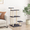 vidaXL - Krabpalen - met - platforms - 98,5 - cm - donkergrijs