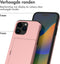 imoshion Hoesje Geschikt voor iPhone 14 Pro Hoesje - Ruimte voor 2 pasjes - imoshion Backcover met pasjeshouder - Rosé Goud