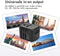 imoshion Universele Reisstekker - Wereldstekker voor 150+ landen - o.a. Amerika (USA),Engeland (UK),Japan,Canada,Australië - 3x USB A en 1x USB C - Travel Adapter - Zwart