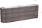 vidaXL - Plantenbak - verhoogd - 30x30x80 - cm - poly - rattan - bruin