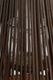Mica Decorations Cosmo Lantaarn - H45 x Ø15 cm - Gerecycled polyester - Donkerbruin