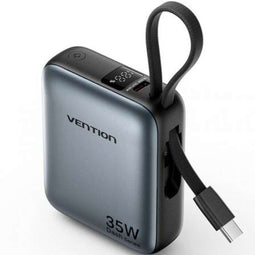 Vention FHFH0 - Powerbank - 10000 mAh - Grijs