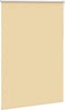 vidaXL - Rolgordijn - verduisterend - 115x175 - cm - stofbreedte - 110,7 - cm - beige