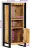 vidaXL - Badkamerkast - 40x30x90 - cm - massief - ruw - mangohout