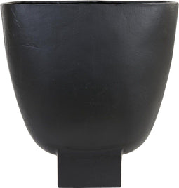Light & Living Vaas Partida - Zwart - 45x17x50cm - Modern