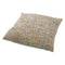 Dutch Decor ESMEE - Sierkussen velvet Antigua Sand 45x45 cm - blauw - Inclusief binnenkussen