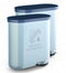 Saeco AquaClean CA6903/22 - Kalk- en waterfilter - Tot 5000 koppen - Blauw (2 stuks)