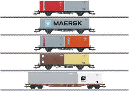 CONTAINERWAGEN-SET (5 WAGEN) DB