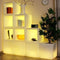 LED kubus open vierkant verlichting 16 kleuren RGB wit multifunctioneel oplaadbaar afstandsbediening