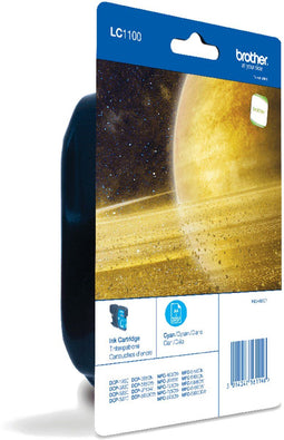 Brother LC-1100CBP - Inktcartridge - Origineel - Blauw (1 stuk)