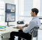 Fellowes Seasa™ 8044001 - Dubbele verticale monitor arm - Geschikt voor 2 schermen 13-32 inch tot 8kg elk