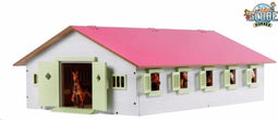 Paardenstal 1:32 - 9 Boxen - Hout - Multicolor