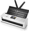 Brother ADS-1700W - Draadloze Duplex Kleur Scanner - 25 ppm 1200 dpi - Grijs
