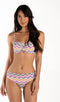 Cyell MIRAGE - Bikinitop Bandeau Voorgevormd met Beugel - Maat 40C - Multicolor