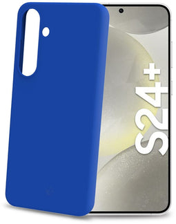 Celly CROMO1066BL - Soft Case - Siliconen - Samsung Galaxy S24+ 5G - Blauw