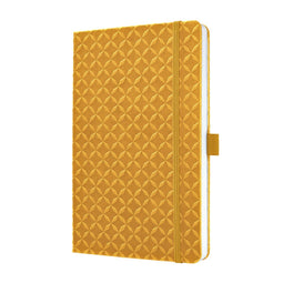 Sigel - notitieboek - A5 - Jolie Flair - hardcover - 174 pagina's - lijn - 80 grams papier - mango geel - SI-JN123