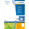 HERMA - Recycling etiketten a4 210x297mm permanent