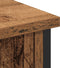 vidaXL - TV-kast - Artisan - Eiken - 101x35x65 - cm - Engineered - Hout - en - Staal