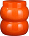 Mica Decorations Vendi Bijzettafel - H40 x Ø35 cm - Keramiek - Oranje
