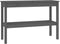 vidaXL - Wandtafel - 110x40x75 - cm - massief - grenenhout - grijs