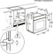 AEG BEB351010M - Inbouw oven - 8 verwarmingsmethodes - Neerklapbare grill