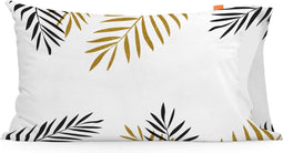 Kussensloop HappyFriday Blanc Foliage Multicolour 50 x 75 cm (2 Stuks)