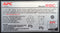 APC APCRBC110 - Batterij Vervangings Cartridge - Hot swappable