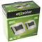 LED solar floor lamp with 2 white LEDs max. 12 lumens, light duration max. 8 hours