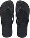 Havaianas TOP - Teenslippers - Rubber zool - Zwart