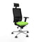 Bureaustoel met hoofdsteun Piqueras y Crespo 2D086G1 Pistache