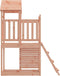 vidaXL Speeltoren met ladder en rotswand 52,5x110,5x214 cm douglashout