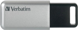 Verbatim Secure Data Pro - USB-stick - 16 GB - 256-bit AES beveiliging - grijs