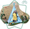 Badabulle Tipi Tent Jungle met UV-Schutz 50+