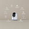 Calex 5501001200 - Smart WiFi Camera - 2K Resolutie - Nachtzicht (10 meter) - Pan/Tilt - Cloud/Sd Opslag