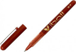 Pen Roller Pilot V Ball Rood Klot 0,5 mm (12 Stuks)