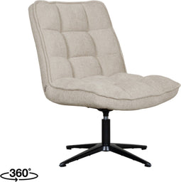LABEL51 Vince Fauteuil - Bruin - Elite - -