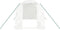 vidaXL - Tuinkas - met - stalen - frame - 8 - m² - 4x2x2 - m