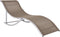 vidaXL - Ligbedden - inklapbaar - 2 - st - textileen - taupe